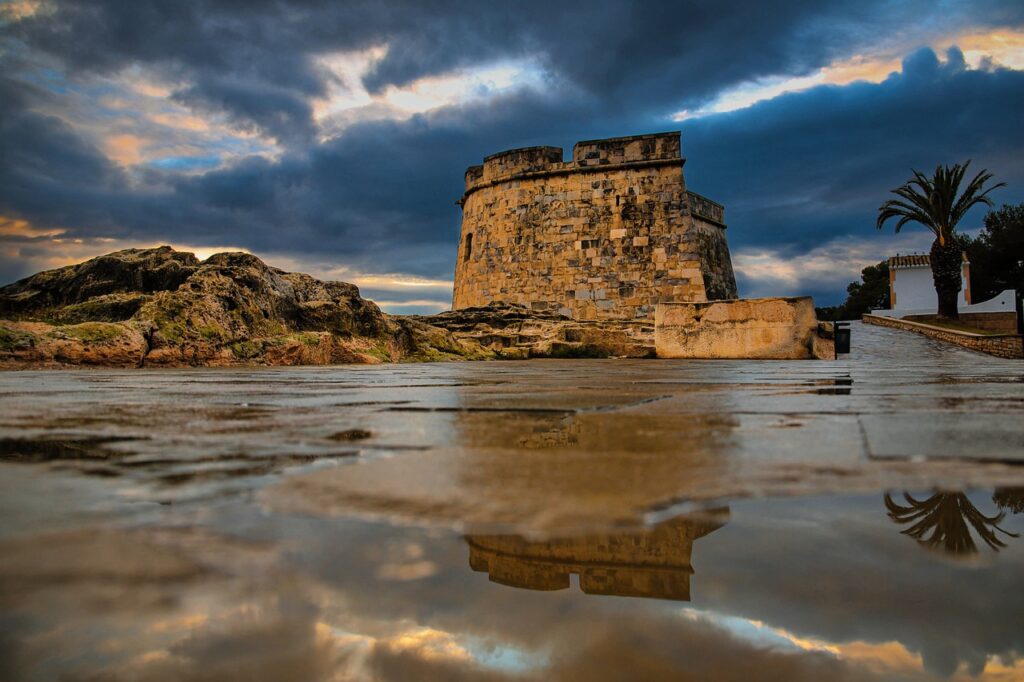 Moraira castle Torre del Cap d'Or — Costa Blanca landmark